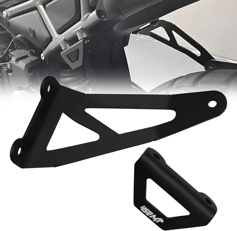 XIDAODIT for CFMOTO 450MT MT450 Ibex 450 2024-2025 Motorcycle Rear Pedal Exhaust Bracket Clamps Blanking Plates - Image 2